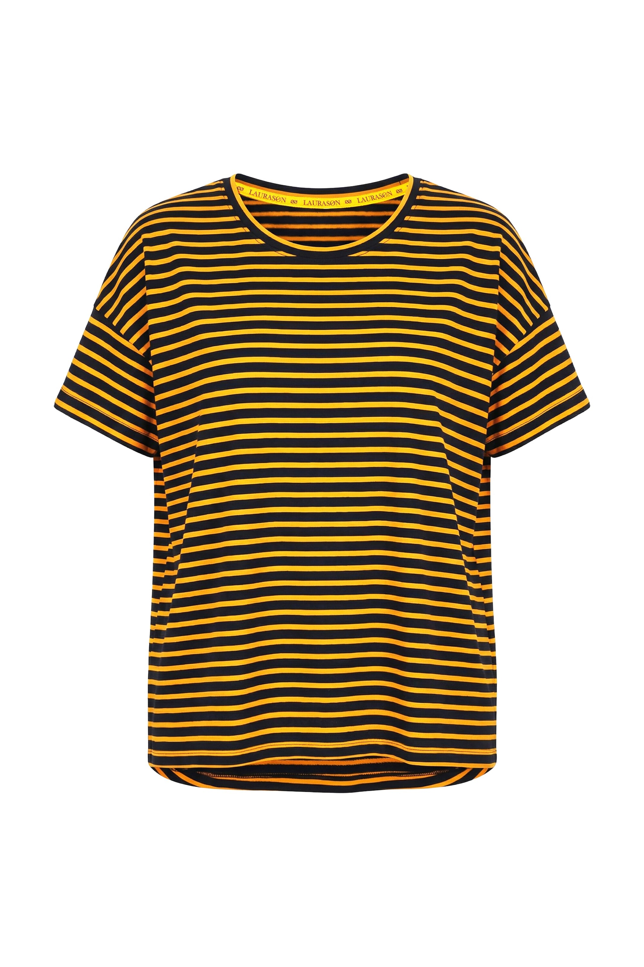 LAURASØN Sweatshirt in Orange: front