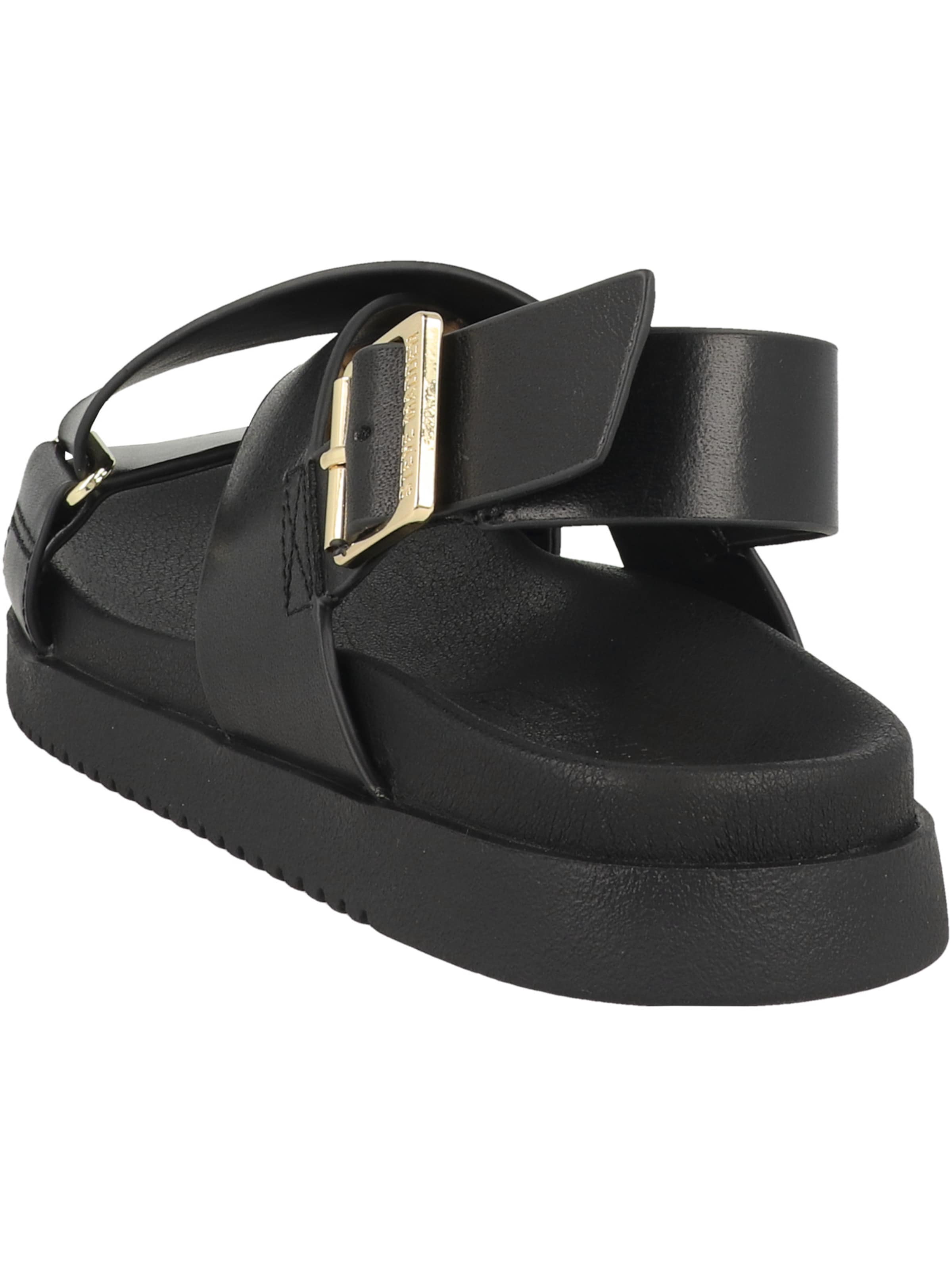 STEVE MADDEN Sandalen met riem 'Myth' in Zwart