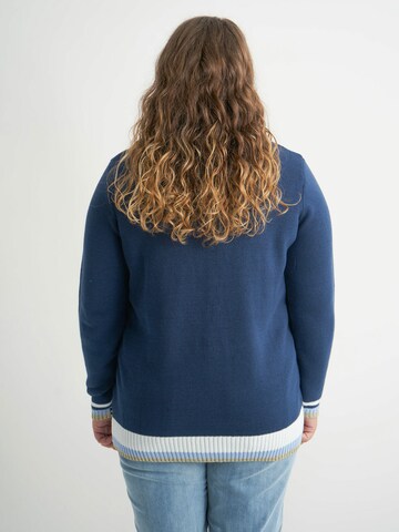 ADIA fashion Sweater in Blue
