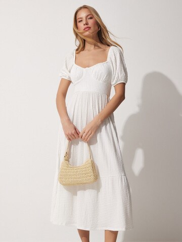 Happiness İstanbul Dress in White