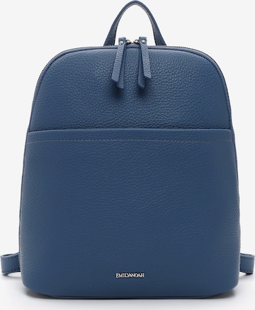 Emily & Noah Backpack 'Elena' in Blue: front