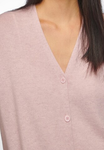 Cardigan 'New Wool' include en rose