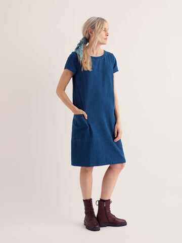 Seasalt Cornwall Jurk 'River Cove' in Blauw