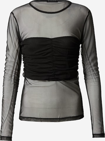 Sisley - Camisa em preto: frente