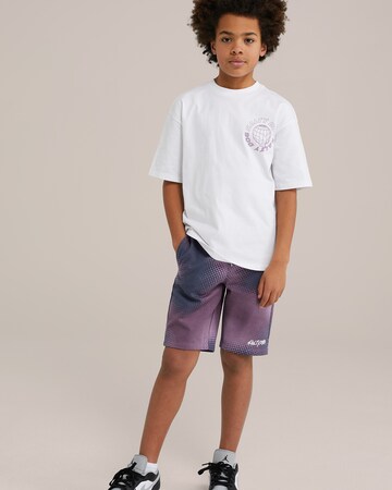 WE Fashion T-Shirt in Weiß