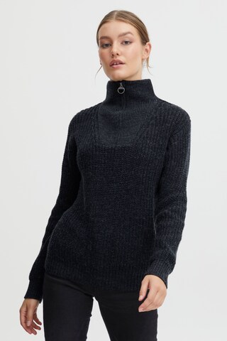 Pull-over 'Nancy' Oxmo en bleu : devant