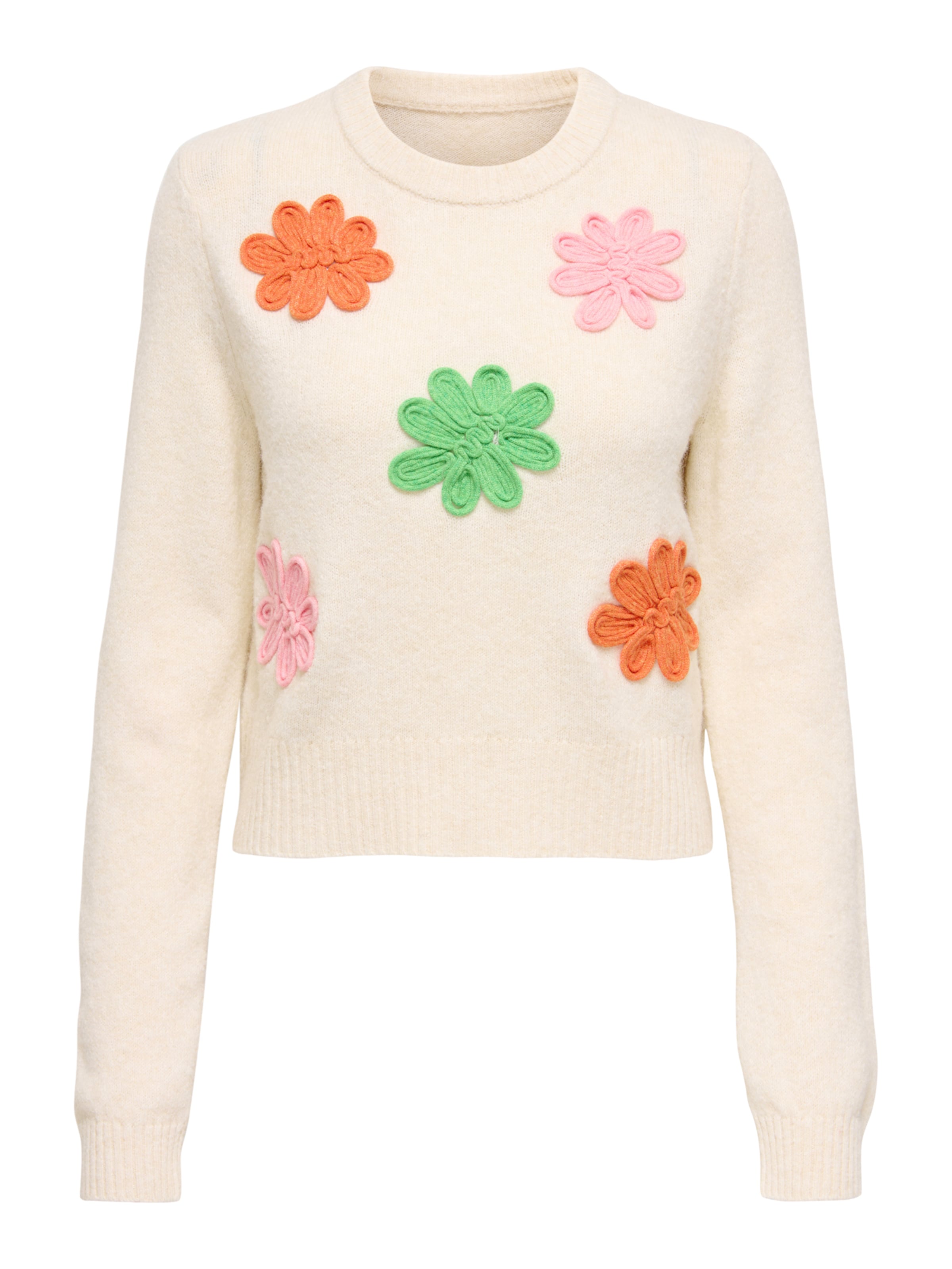 ONLY Pullover 'ONLLOTUS' i hvid: forside