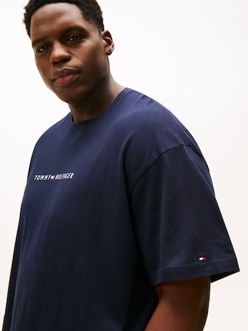 Tommy Hilfiger Underwear Plus Тениска в синьо