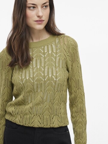 VILA Sweater in Green