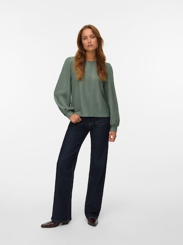 VERO MODA Bluse in Grün