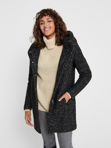 Manteau mi-saison ONLY en noir : devant