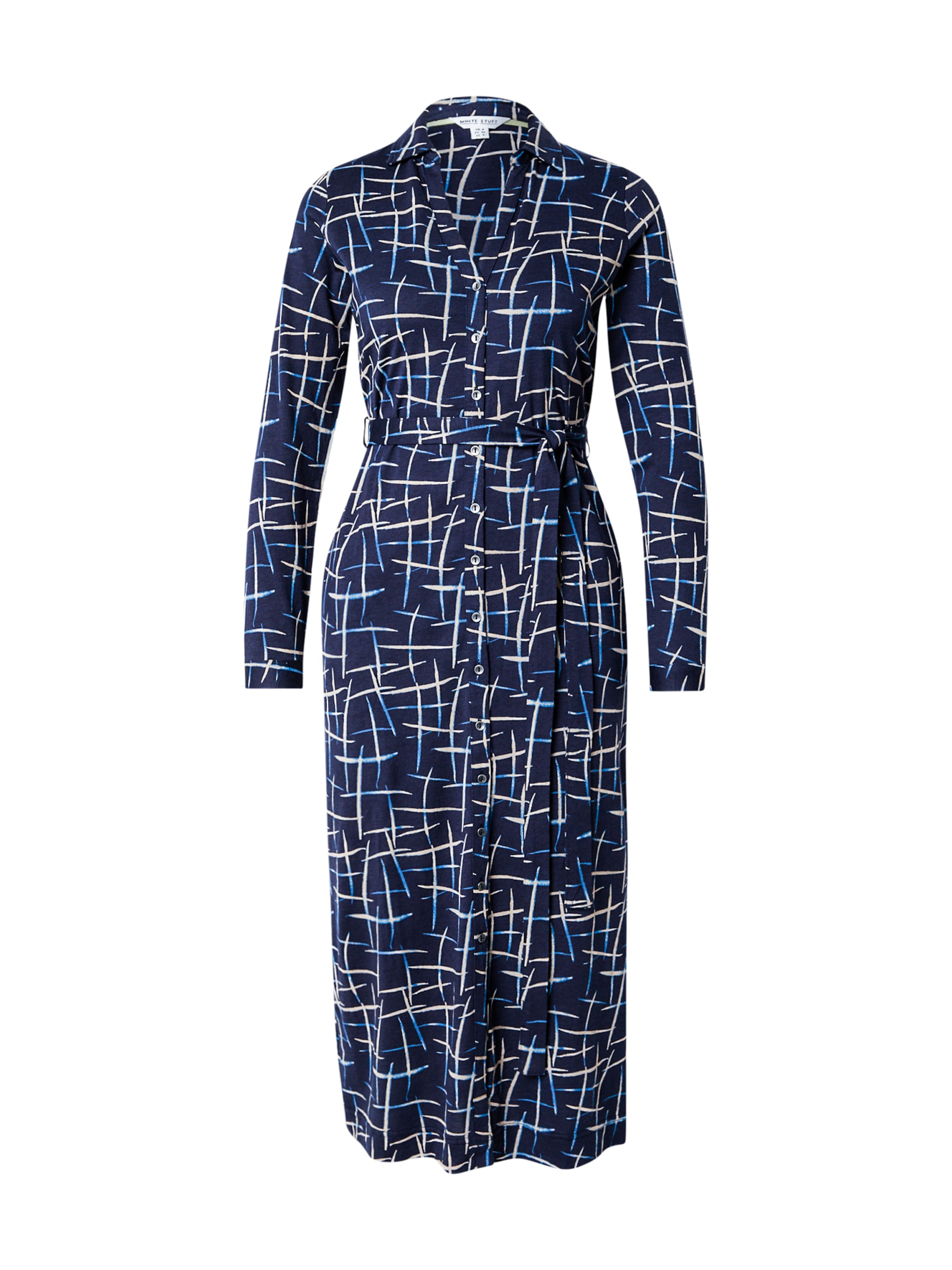 WHITE STUFF Dress in Blue: front