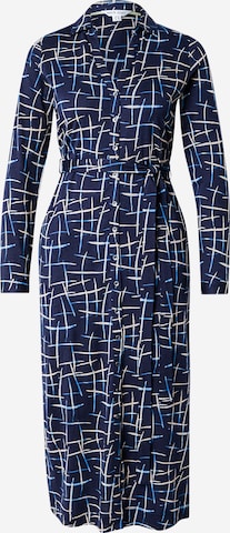 WHITE STUFFHaljina - plava boja: prednji dio