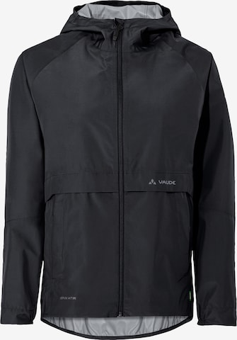 VAUDE Outdoorjacke 'Loamer' in Schwarz: Vorderseite