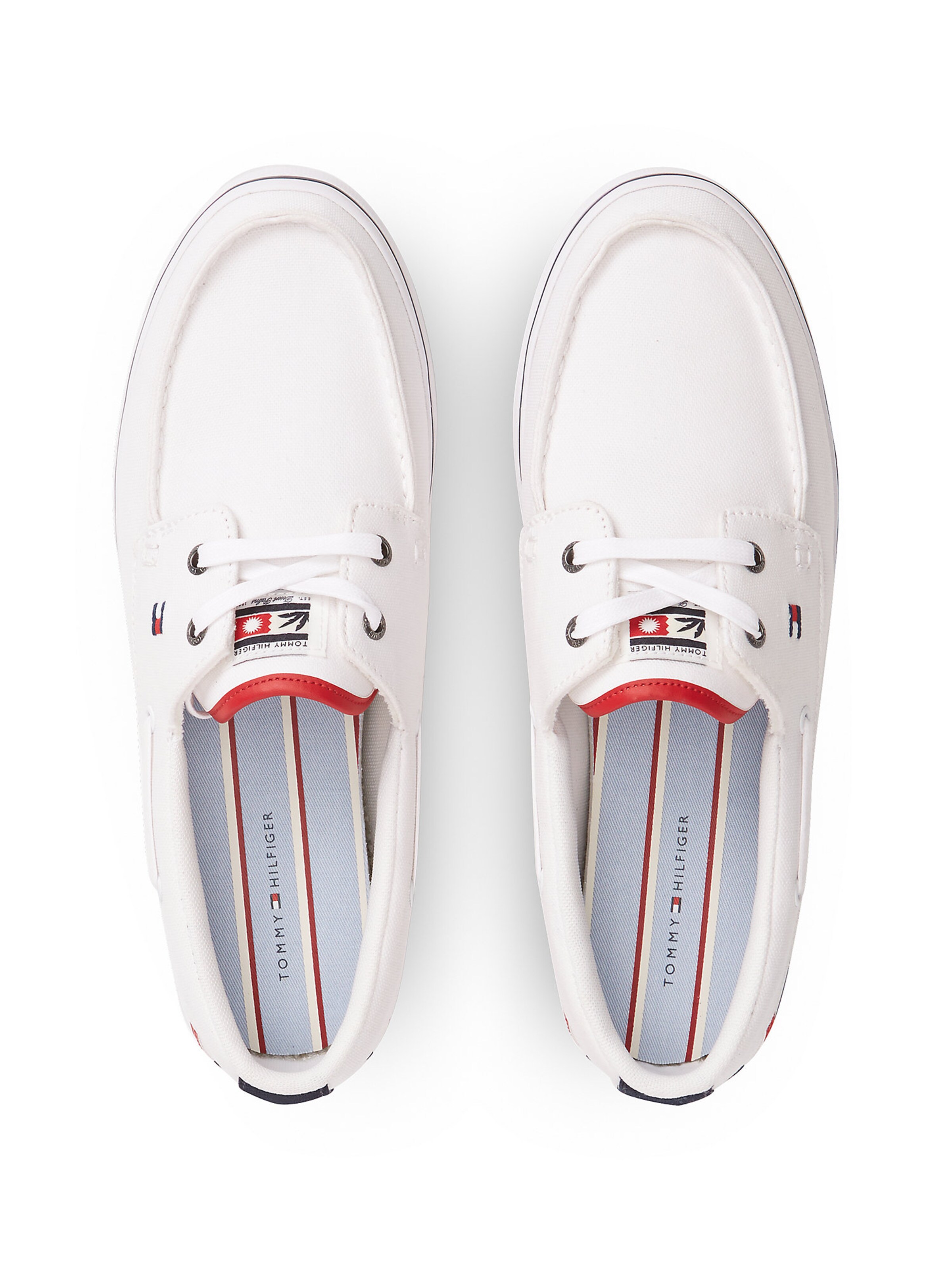 TOMMY HILFIGER Mokassin in Weiß
