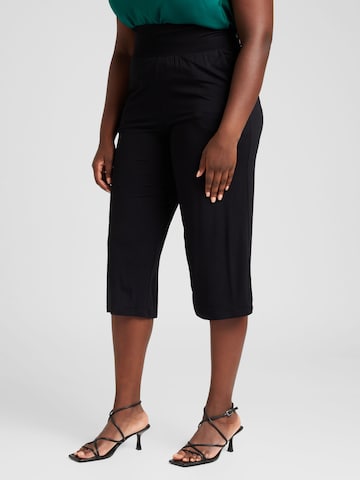 ONLY Carmakoma Regular Pants 'CARHELLES' in Black: front