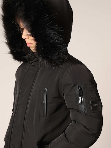 Veste d’hiver 'Sharkson' Deeluxe en noir