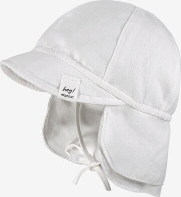 MAXIMO Hat in White: front