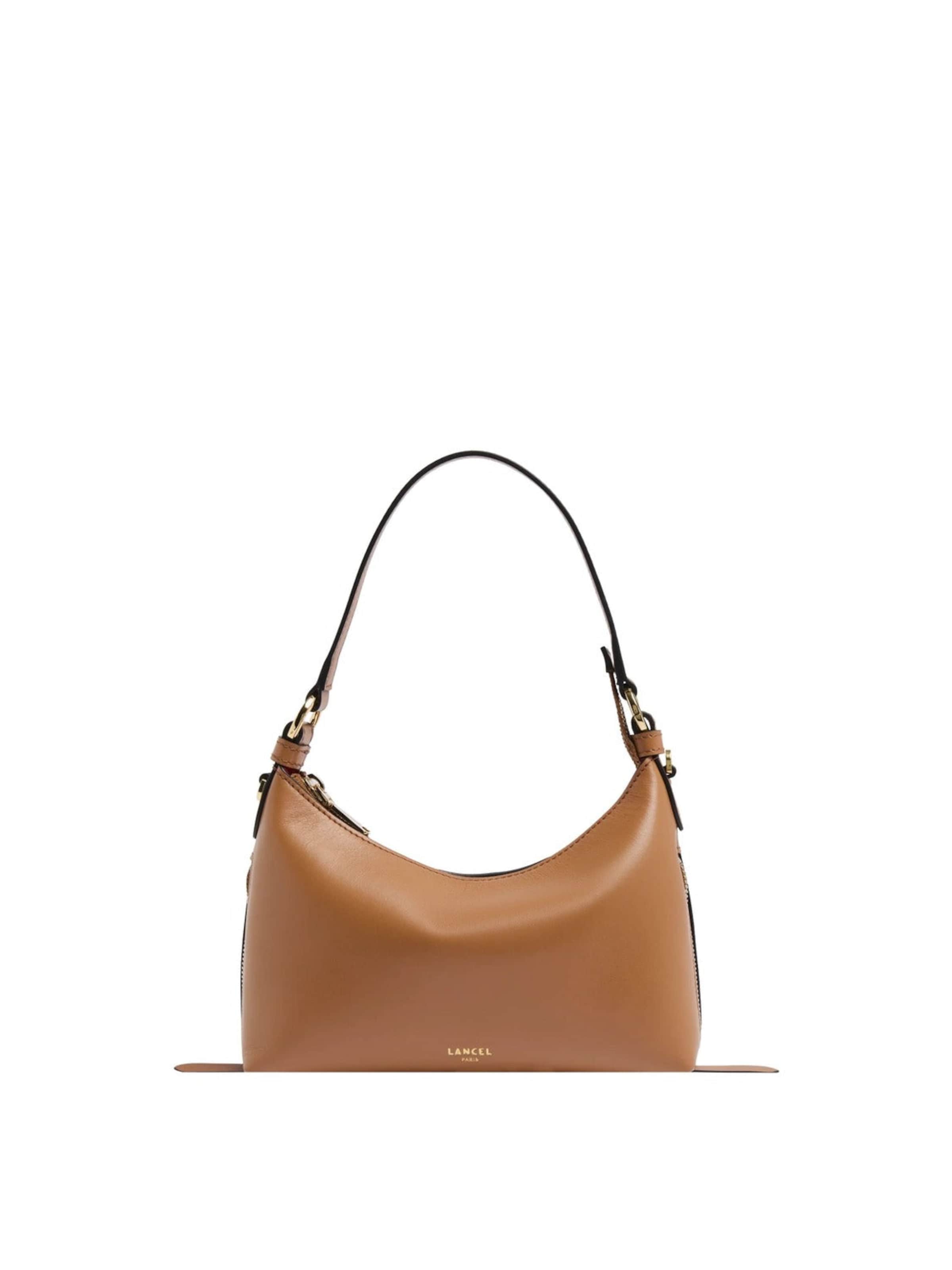 Lancel Crossbody bag 'Origami' in Brown: front