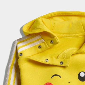 ADIDAS ORIGINALS Sweat suit 'Adidas x Pokémon' in Yellow