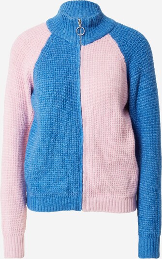Geacă tricotată 'MISHA' b.young pe albastru / roz, Vizualizare produs