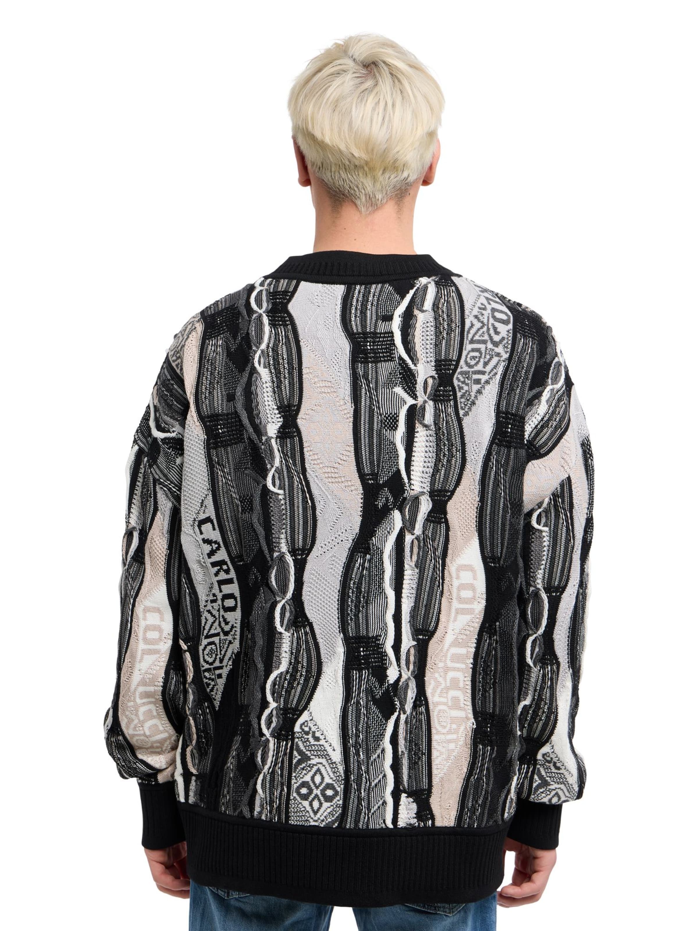 Vestes en maille 'Erlacher' Carlo Colucci en noir