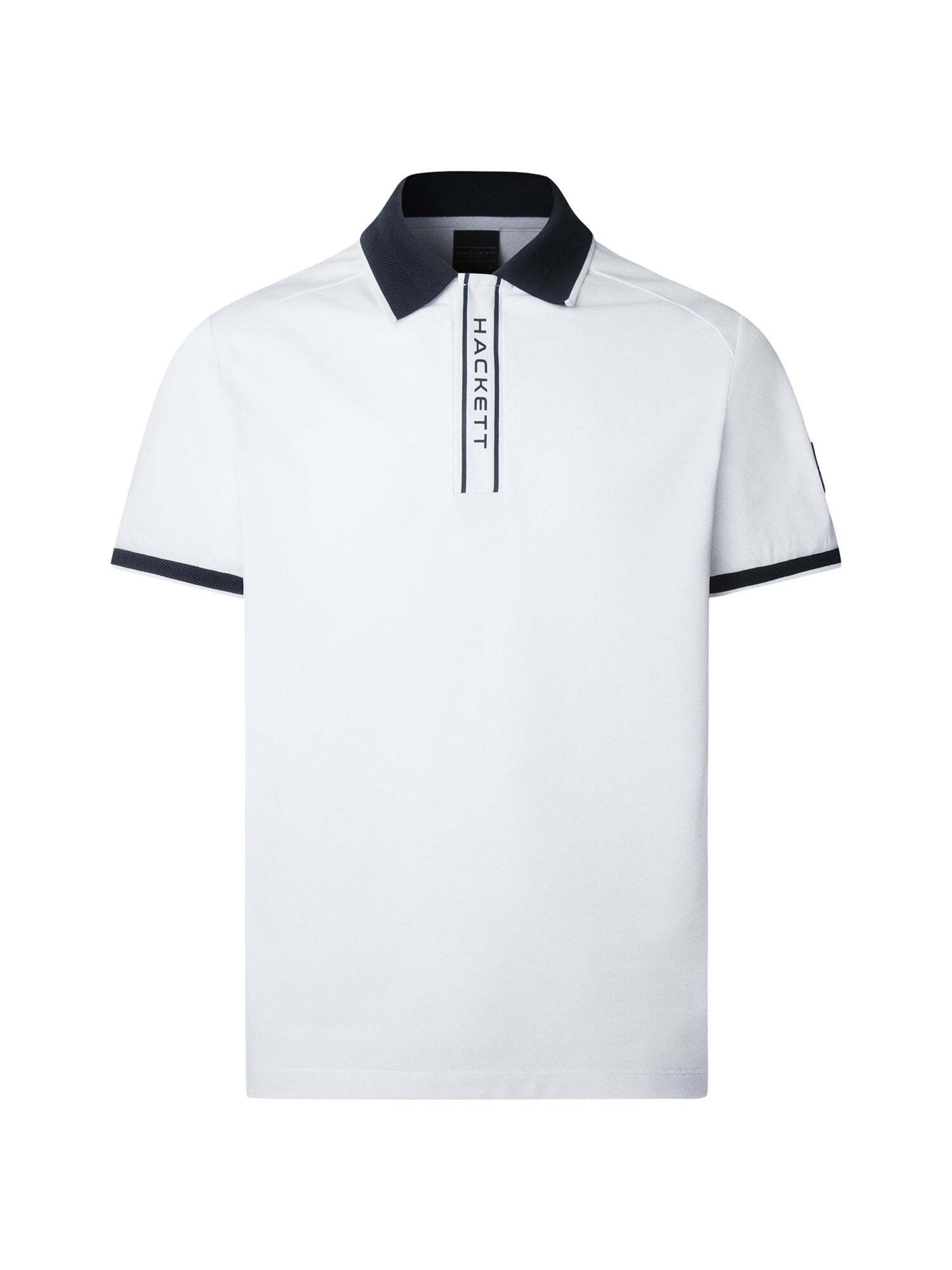 T-Shirt Hackett London en blanc : devant