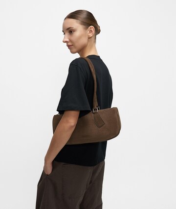 Liebeskind Berlin Schoudertas in Bruin: voorkant