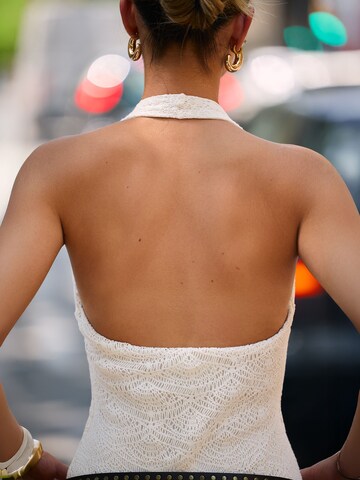 Bershka Dress in Beige