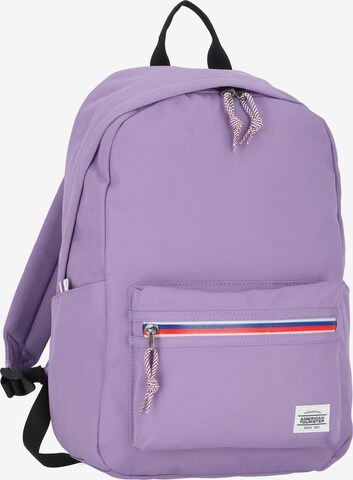 American Tourister Rucksack 'Upbeat' in Lila