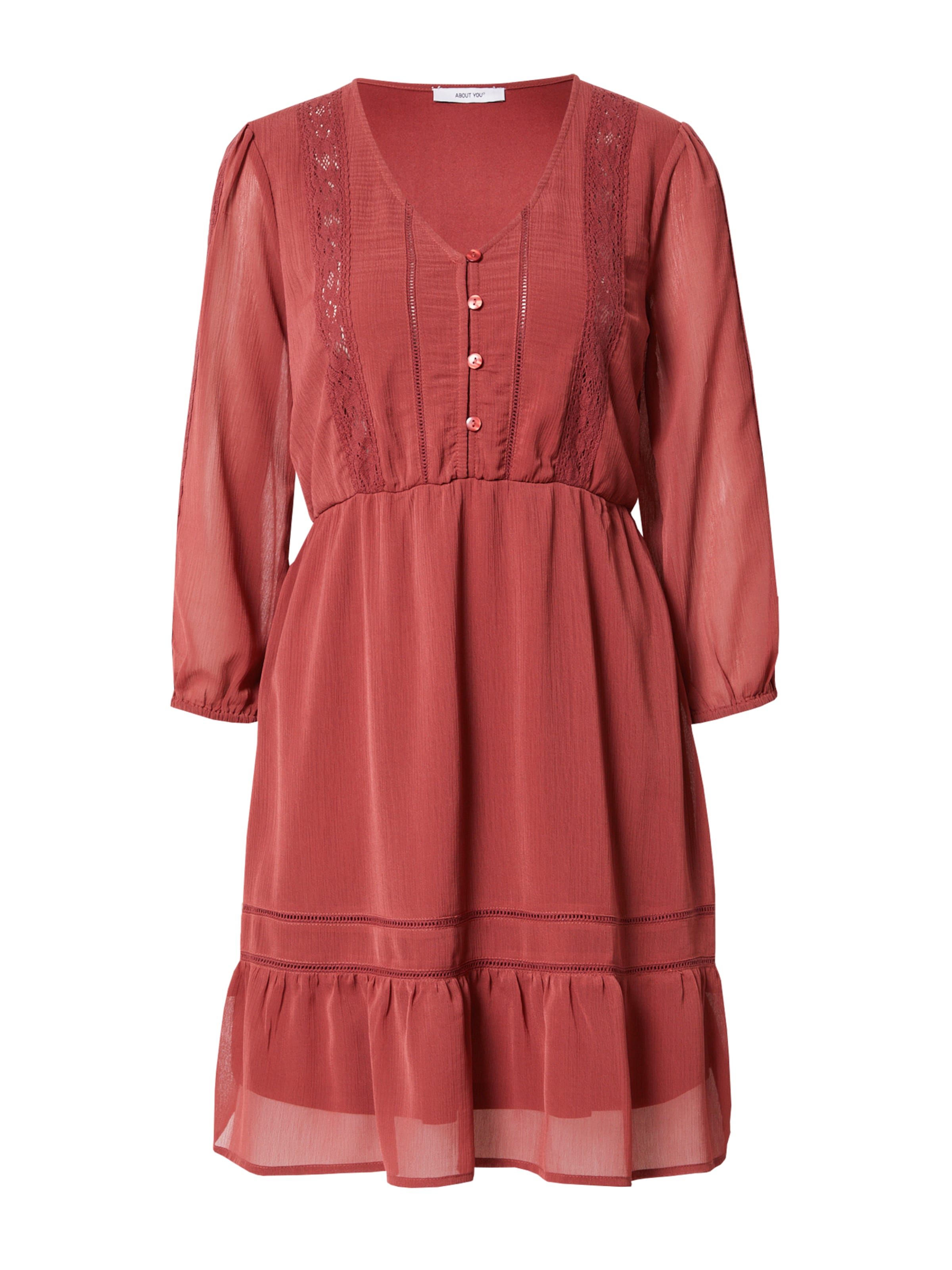 ABOUT YOU Платье 'Sophia' в Коричневый: спереди