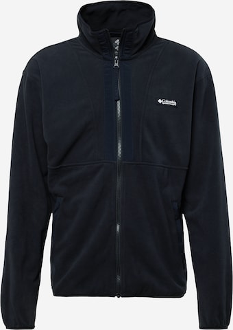 COLUMBIA Athletic fleece jacket 'Back Bowl™' in Black: front