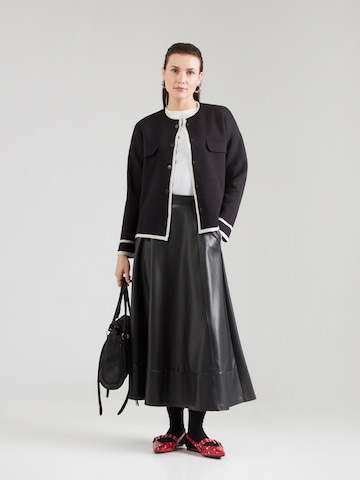 MORE & MORE Neuletakki värissä musta