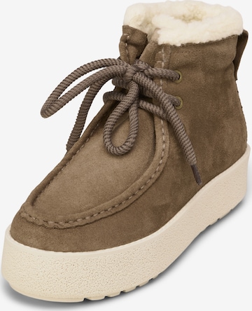 Marc O'Polo Schnürstiefelette 'Pia' in Braun: Vorderseite