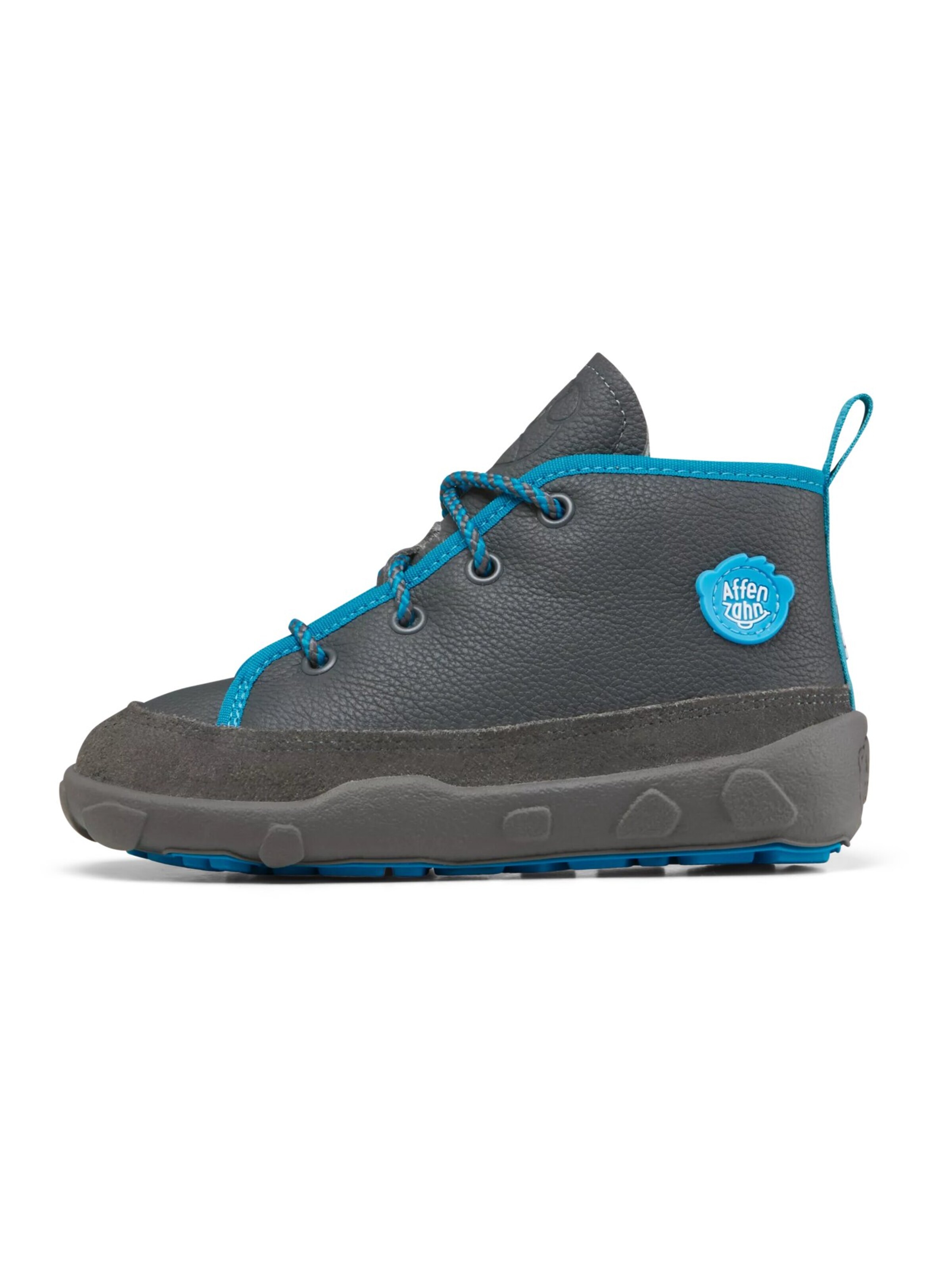 Affenzahn Boots 'Winterschuh Leder Easy Winterschuh Leder Easy' in Grey: front