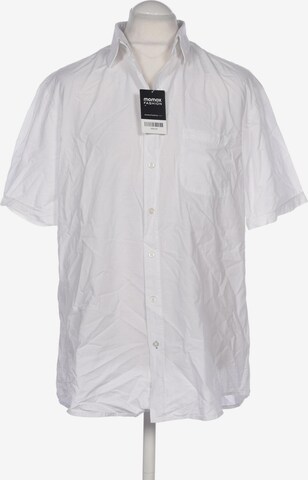 BRAX Button Up Shirt in XL in White: front