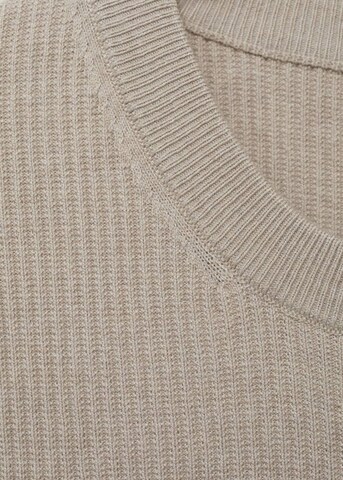 MANGO MAN Pullover 'Antigua' in Beige