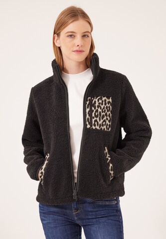Street One Studio Fleecejacke in Braun: Vorderseite