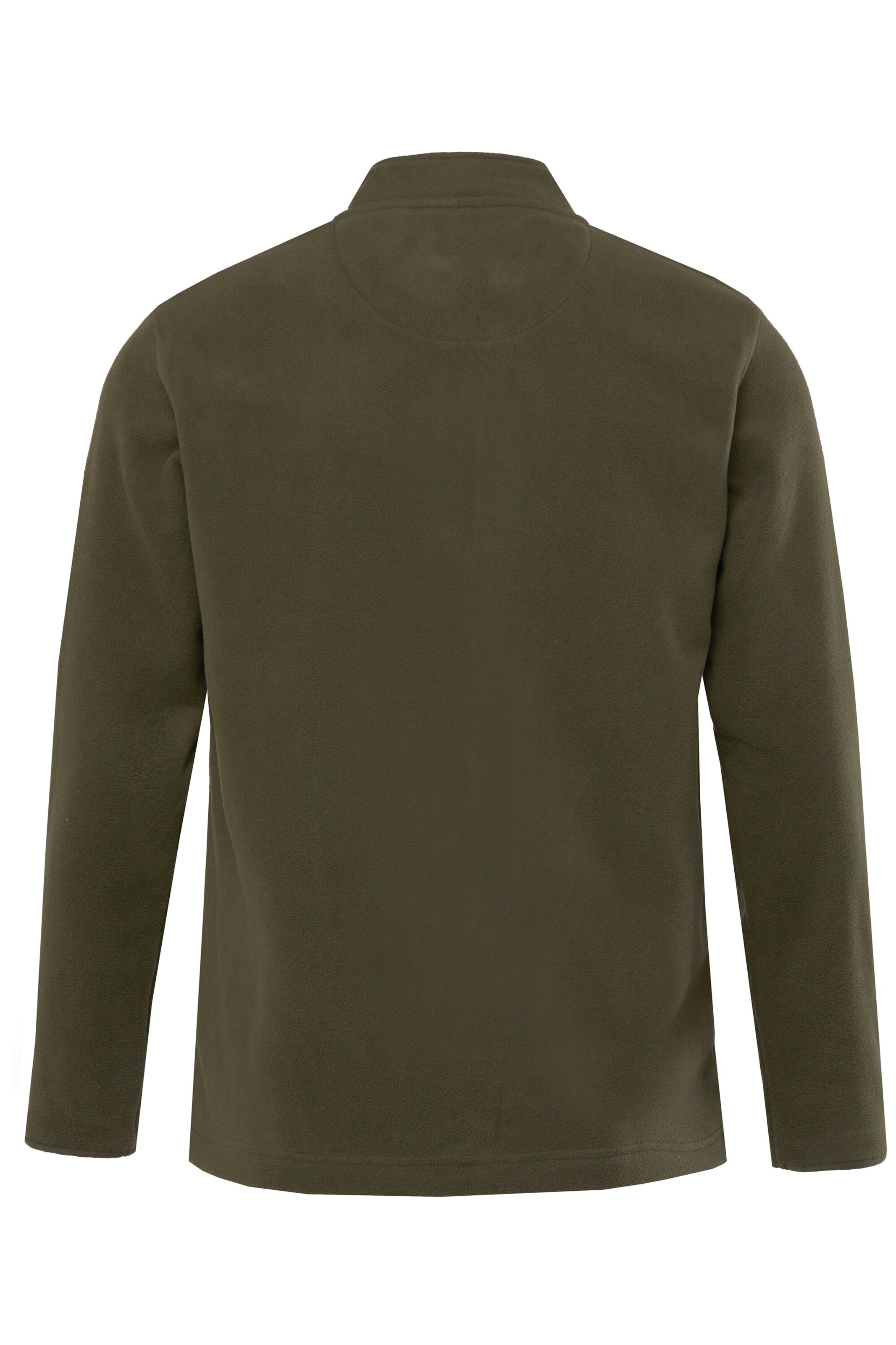 Men Plus Fleecejacke in Grün