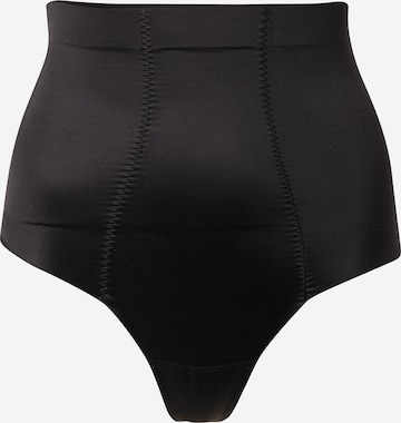 Hunkemöller - Tanga 'Scuba' en negro: frente