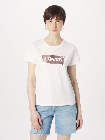 LEVI'S ® Shirt 'The Perfect Tee' in Wit: voorkant