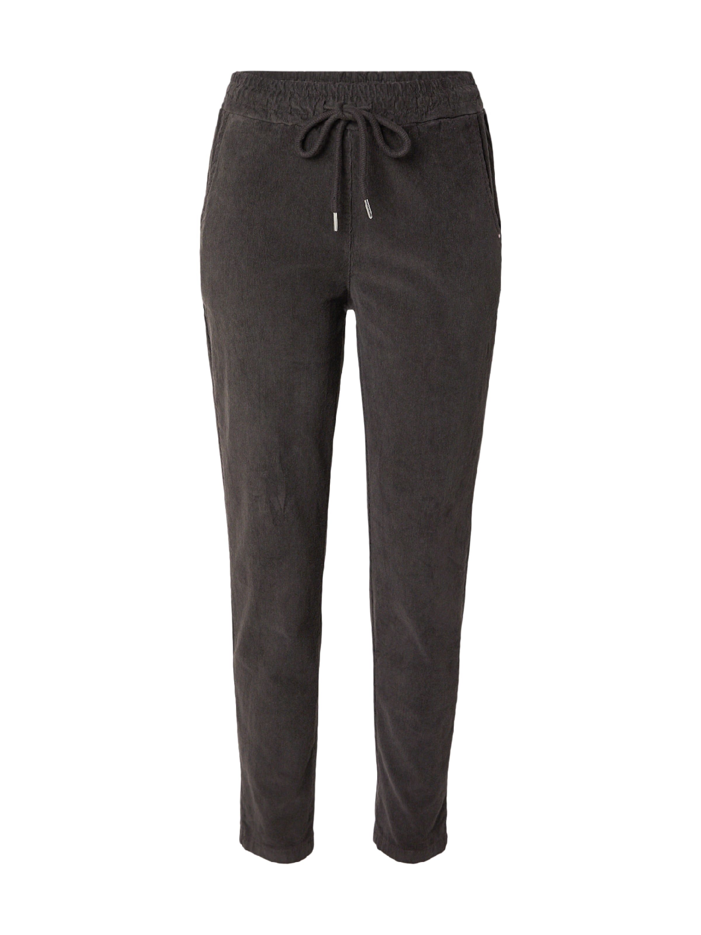 ZABAIONE Zúžený strih Nohavice 'Ki44raa' - Hnedá: predná strana