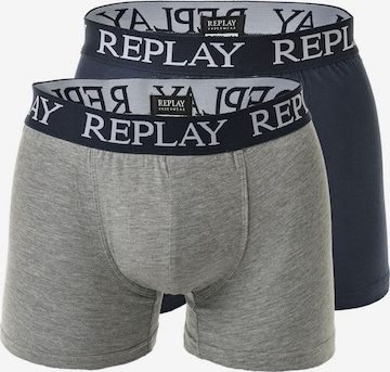 Boxer di REPLAY in blu: frontale