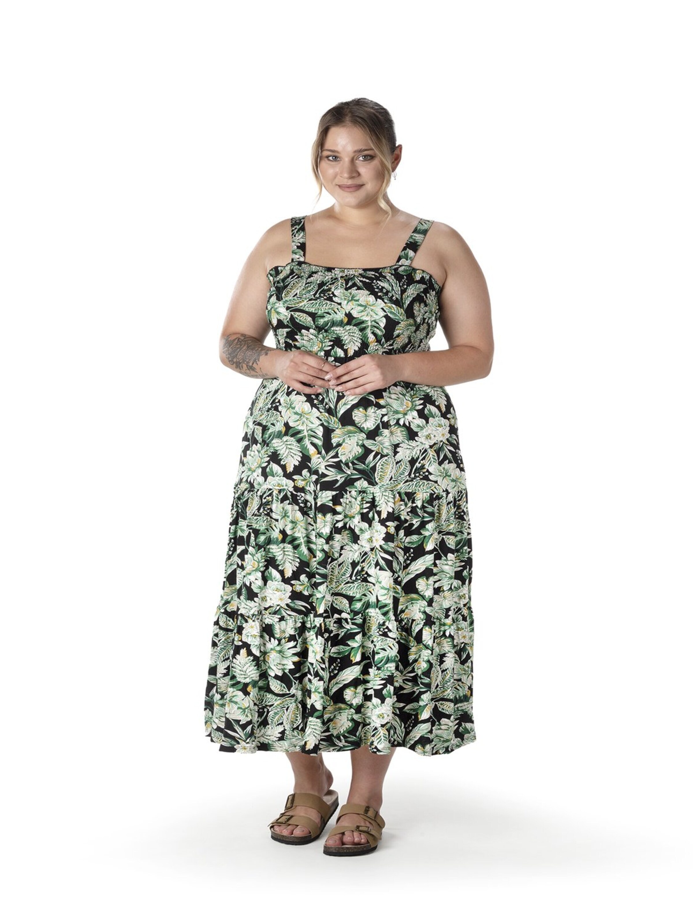 Stil Diva Kleid in Schwarz