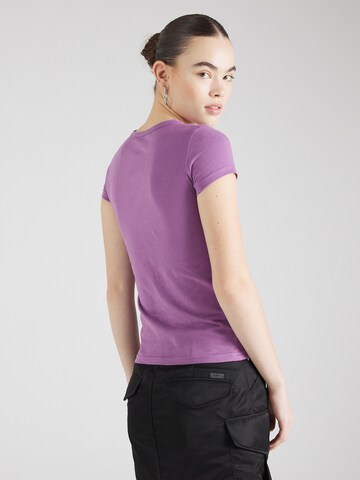 AÉROPOSTALE Shirt in Purple