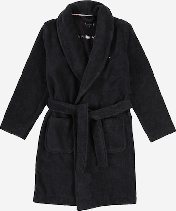 Tommy Hilfiger Underwear Bathrobe in Black: front