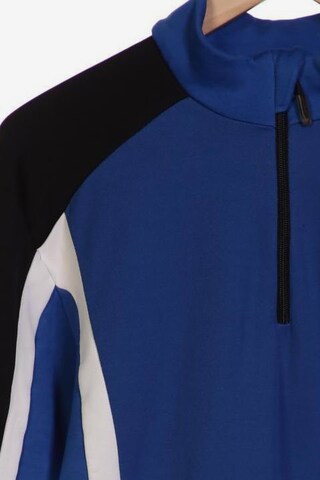 ODLO Sweatshirt & Zip-Up Hoodie in XL in Blue