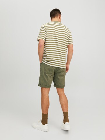 JACK & JONES - Regular Calças de ganga 'Rick Original' em verde