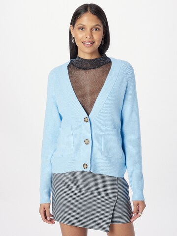 b.young Knit Cardigan 'Milo' in Blue: front