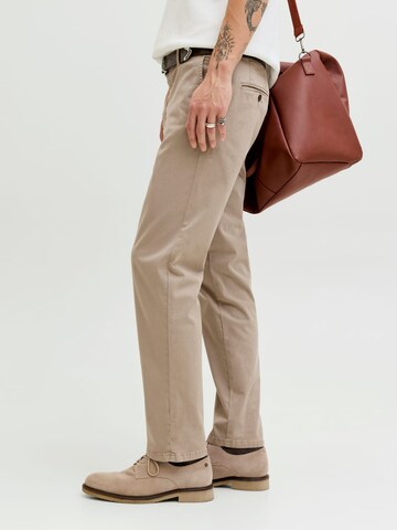 JACK & JONES Baggy Trousers 'Stollie' in Beige